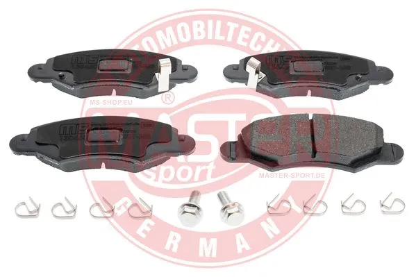 Brake Pad Set, disc brake (13046039952N-SET-MS)