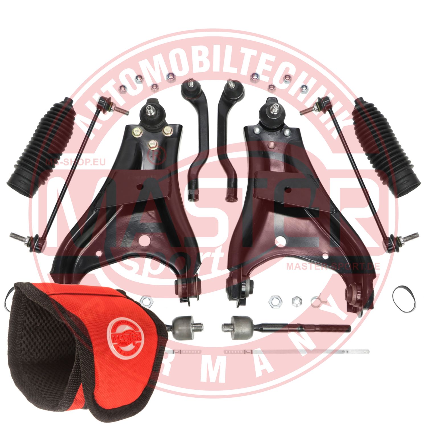 Control/Trailing Arm Kit, wheel suspension (37029-KIT-MSM)