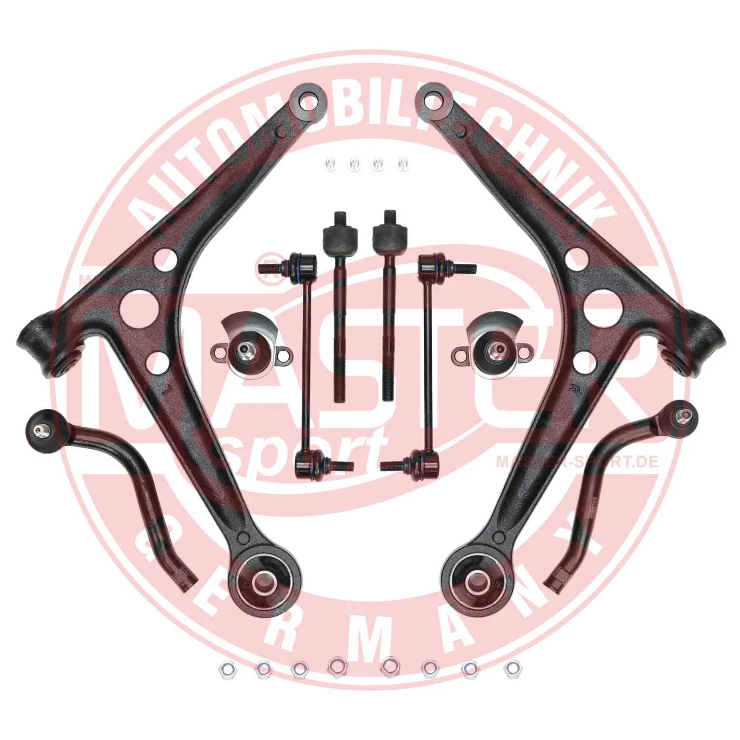 Control/Trailing Arm Kit, wheel suspension