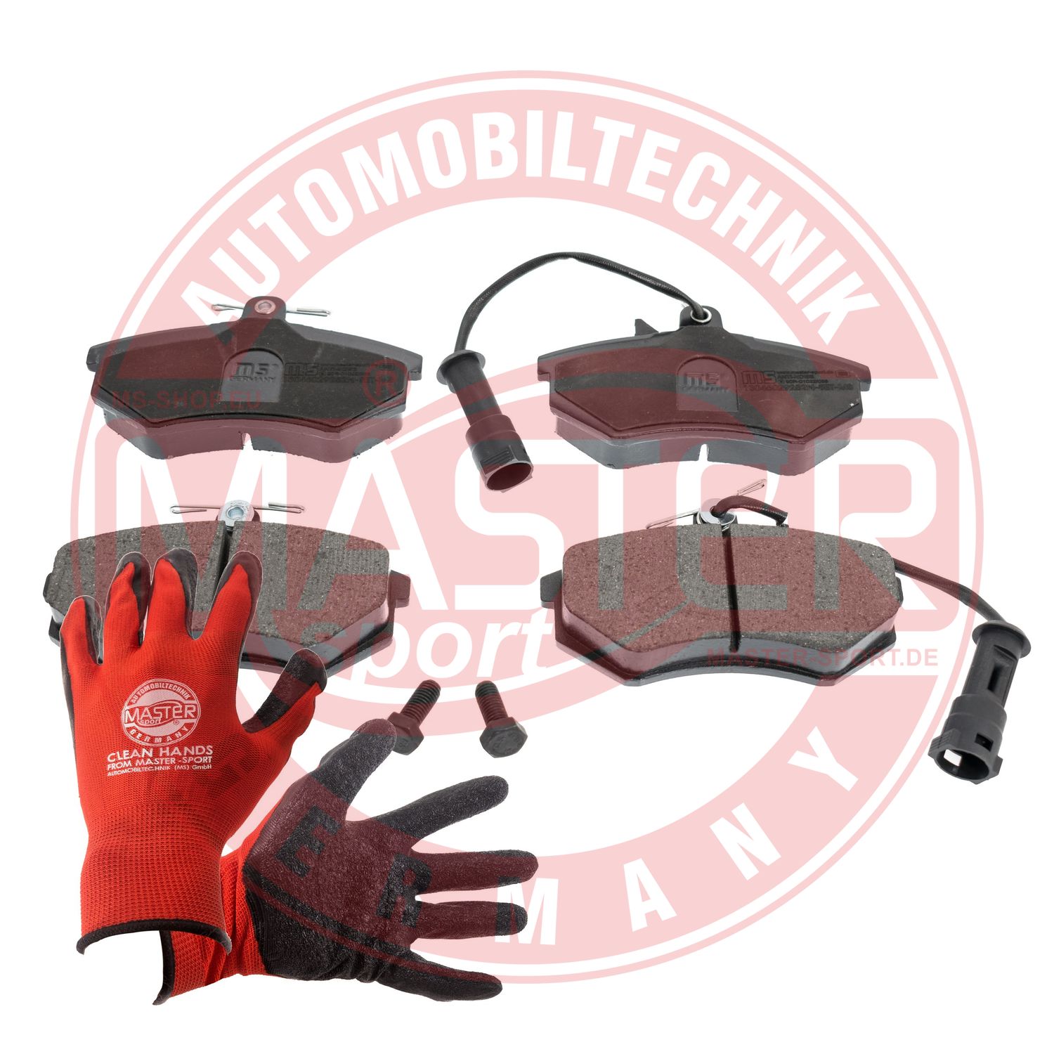 Brake Pad Set, disc brake (13046029252N-SET-MSP)