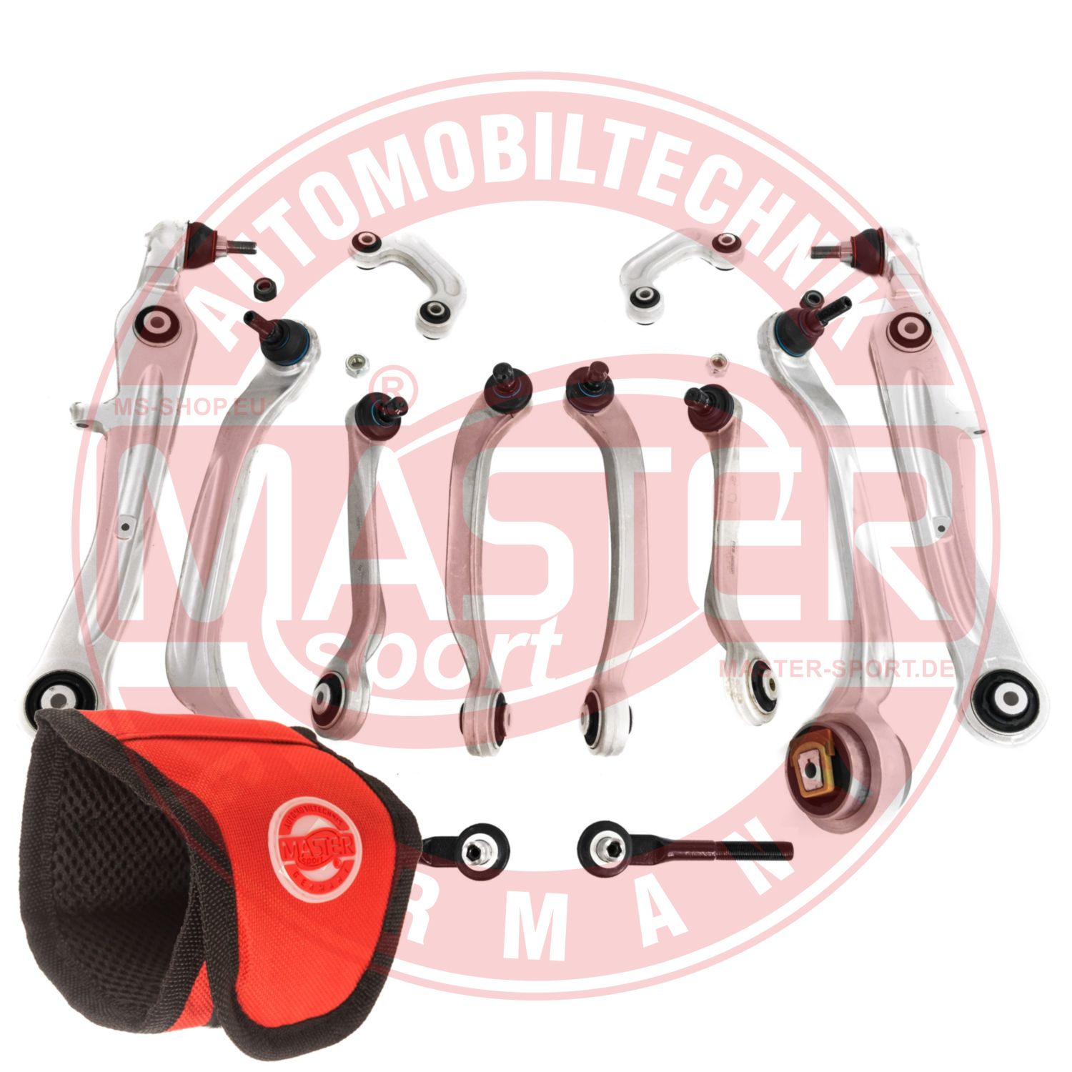 Control/Trailing Arm Kit, wheel suspension (36876-KIT-MSM)