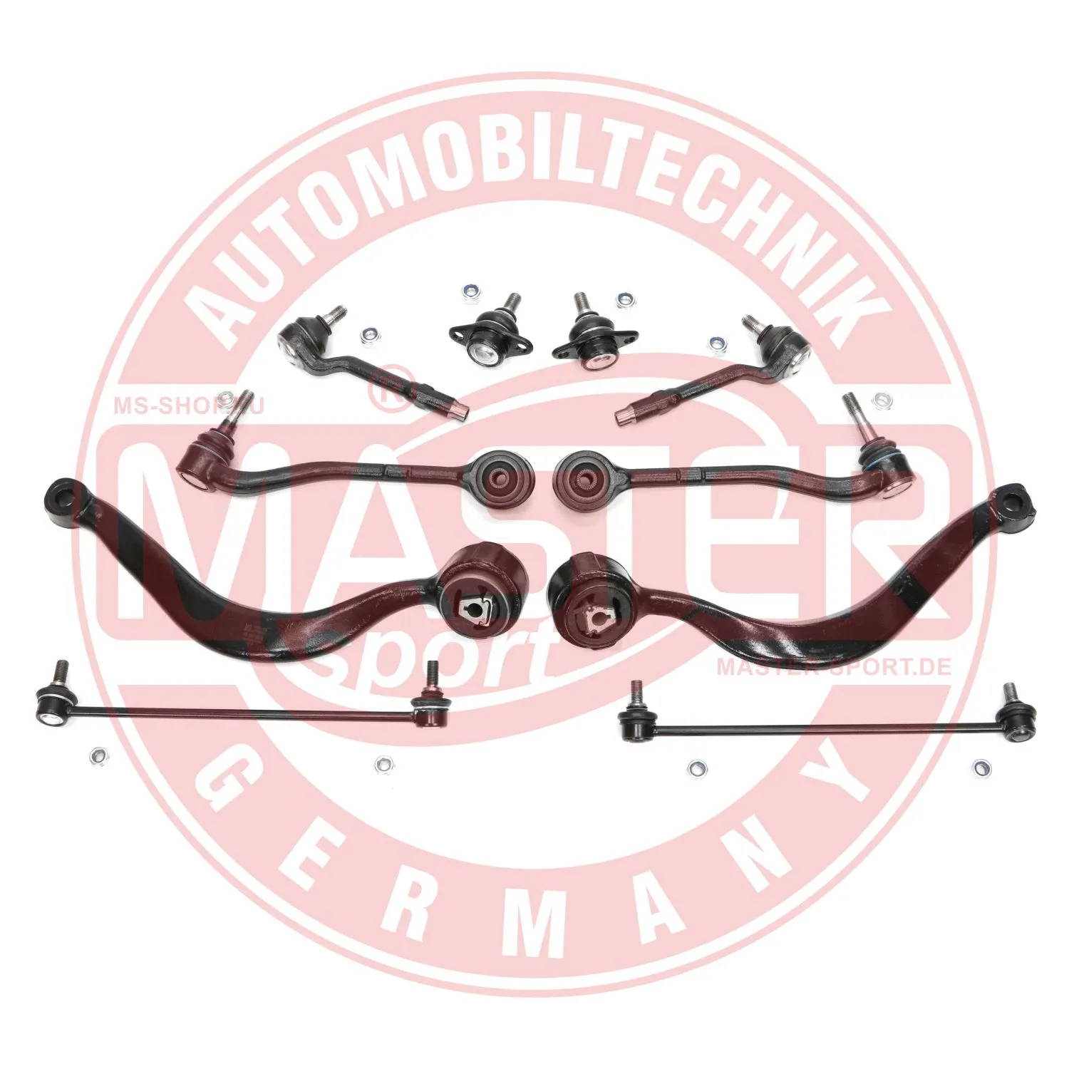 Control/Trailing Arm Kit, wheel suspension (36830-SET-MS)