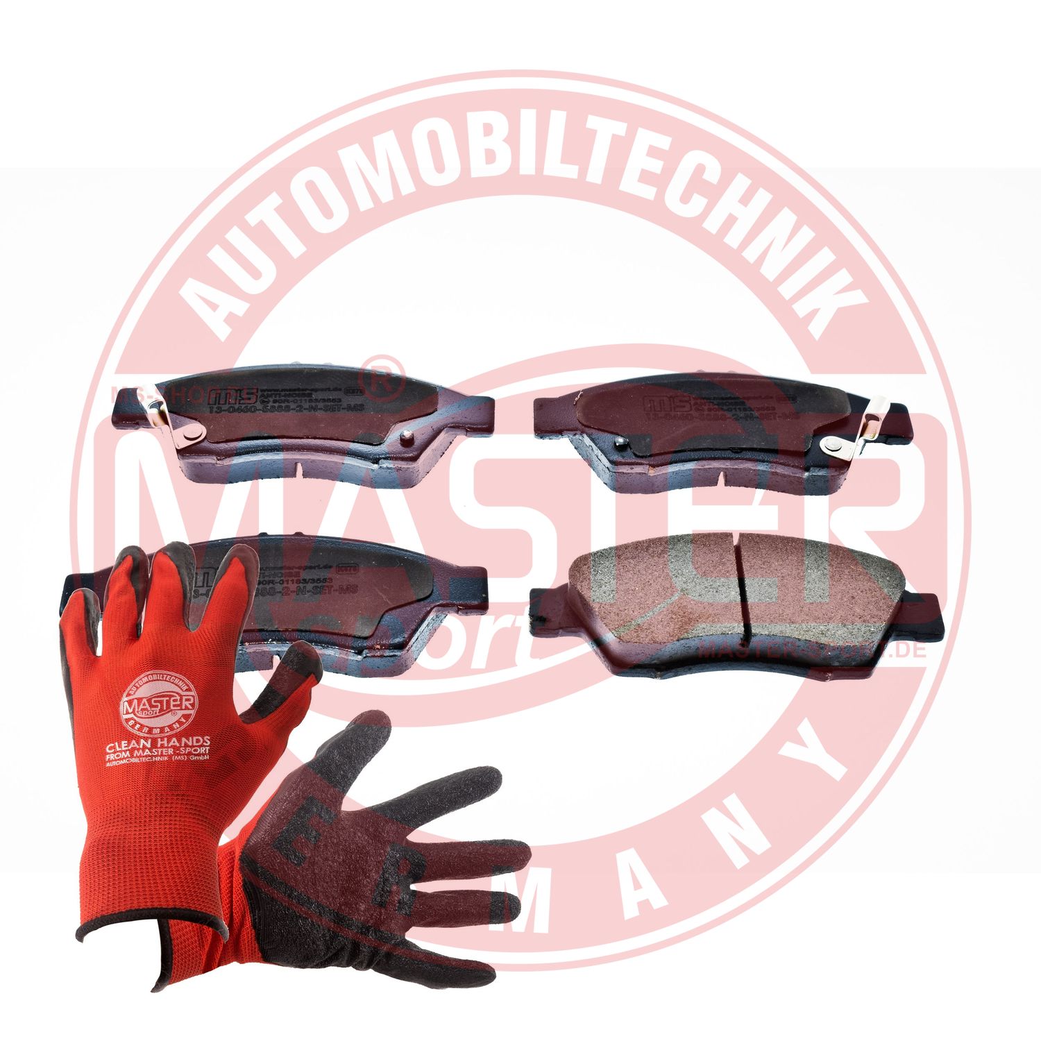 Brake Pad Set, disc brake (13046058882N-SET-MSP)
