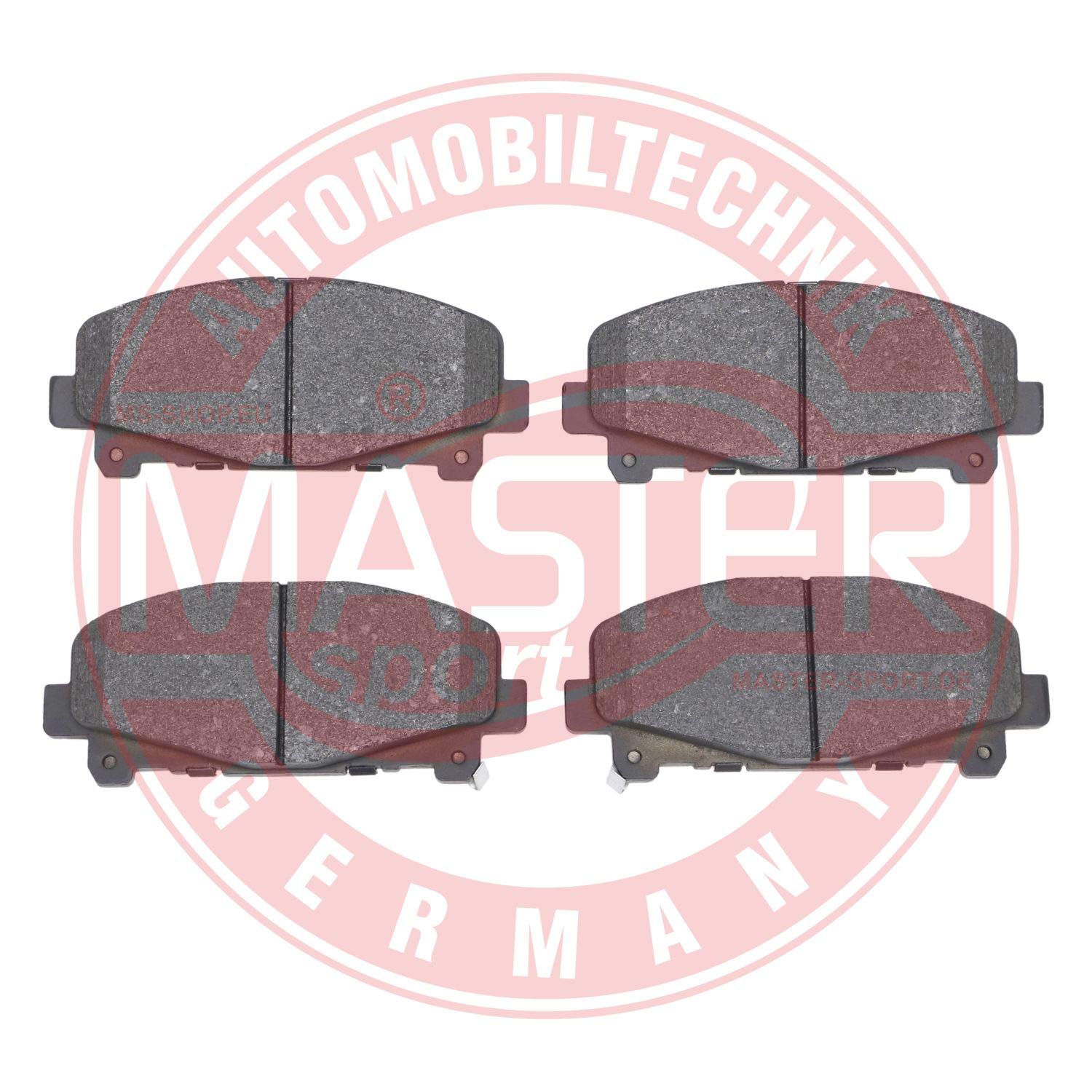 Brake Pad Set, disc brake (13046134772N-SET-MS)