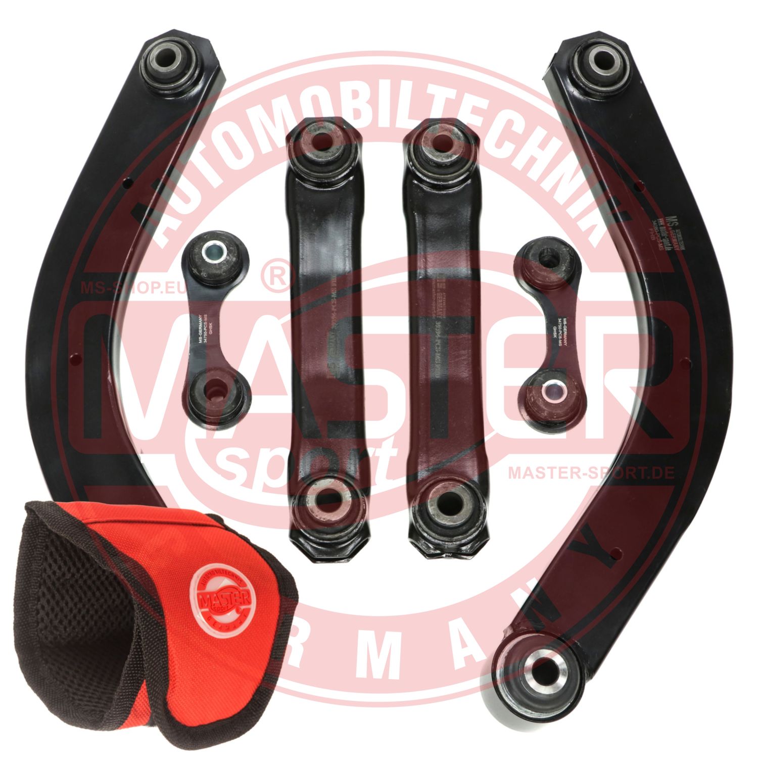 Control/Trailing Arm Kit, wheel suspension (36999-KIT-MSM)