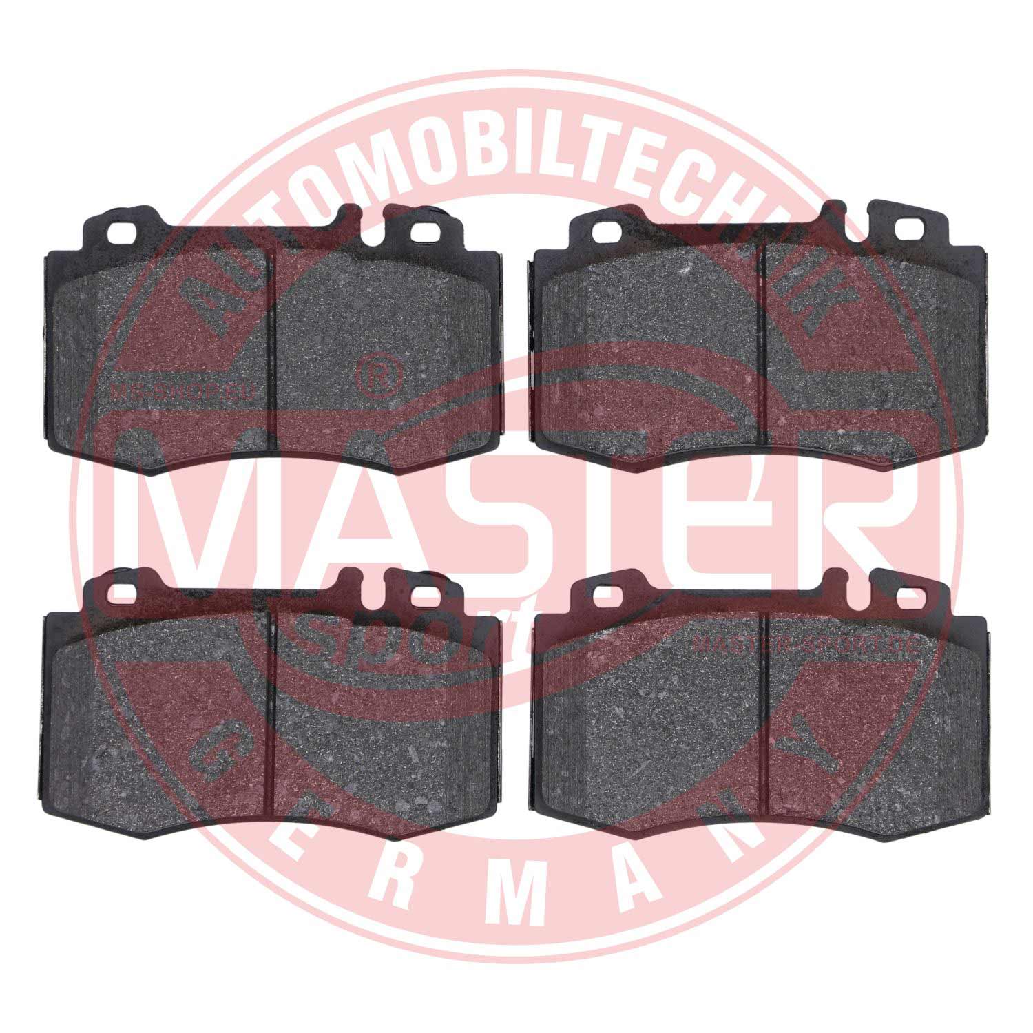 Brake Pad Set, disc brake (13046049902N-SET-MS)