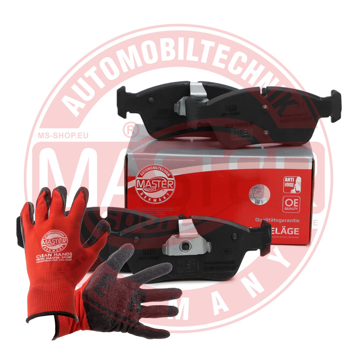 Brake Pad Set, disc brake (13046054052N-SET-MSP)