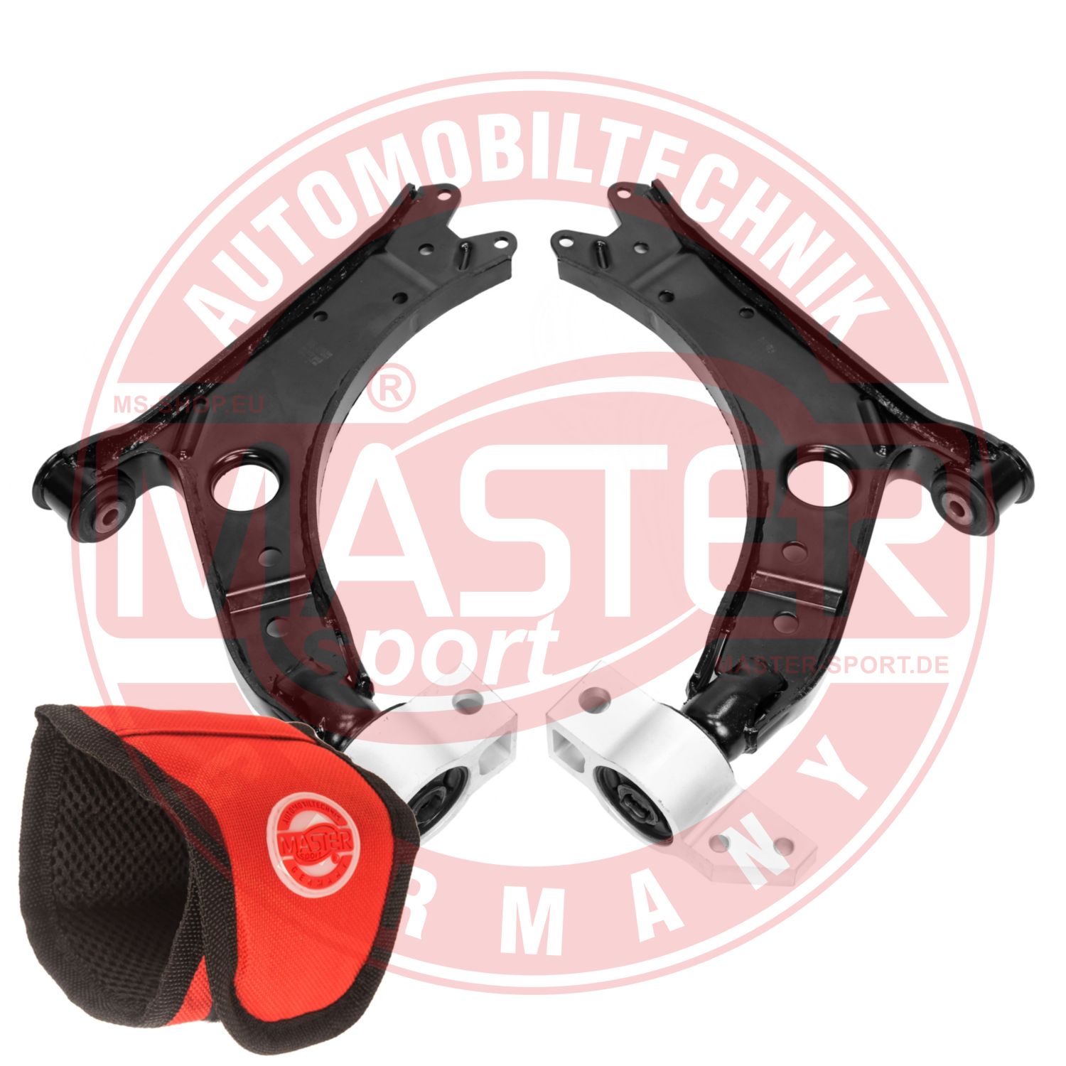 Control/Trailing Arm Kit, wheel suspension (36865/3-KIT-MSM)