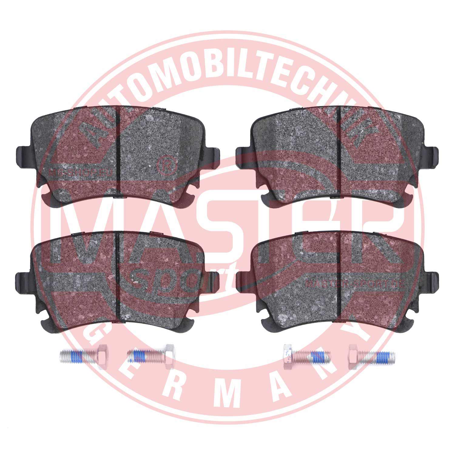 Brake Pad Set, disc brake (13046028882N-SET-MS)