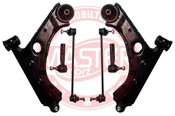 Control/Trailing Arm Kit, wheel suspension (36934-KIT-MS)
