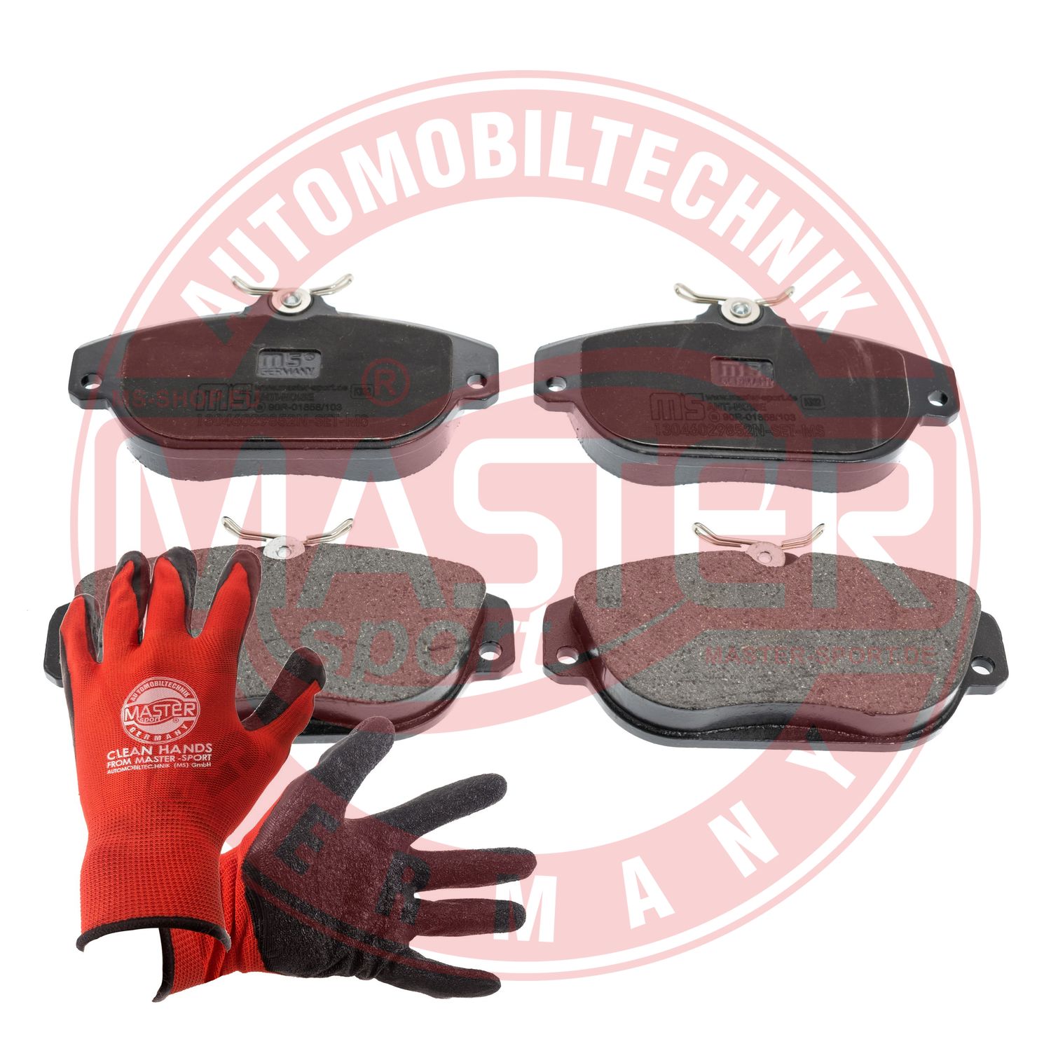 Brake Pad Set, disc brake (13046029852N-SET-MSP)