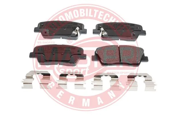 Brake Pad Set, disc brake (13046056332N-SET-MS)