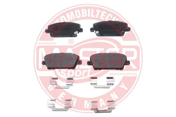 Brake Pad Set, disc brake (13046057562N-SET-MS)