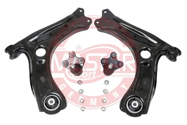 Control/Trailing Arm Kit, wheel suspension (36842/1-SET-MS)