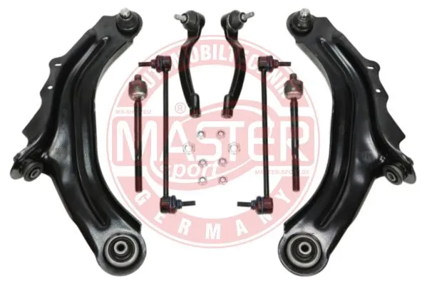 Control/Trailing Arm Kit, wheel suspension (36917/1-KIT-MS)