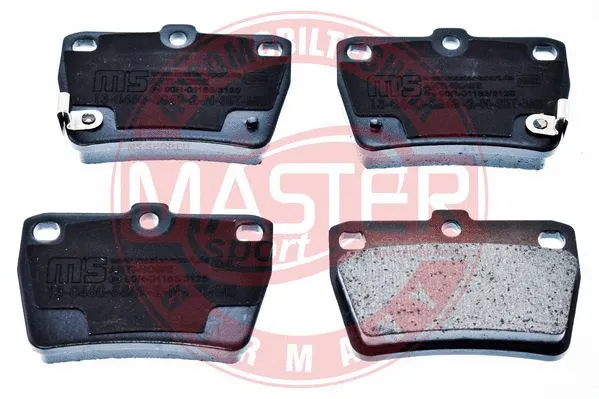 Brake Pad Set, disc brake (13046058492N-SET-MS)
