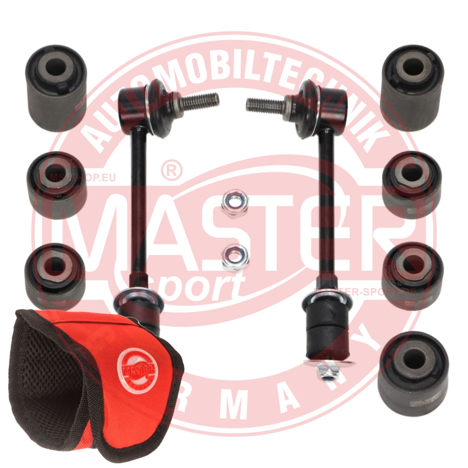 Control/Trailing Arm Kit, wheel suspension (37138-KIT-MSM)