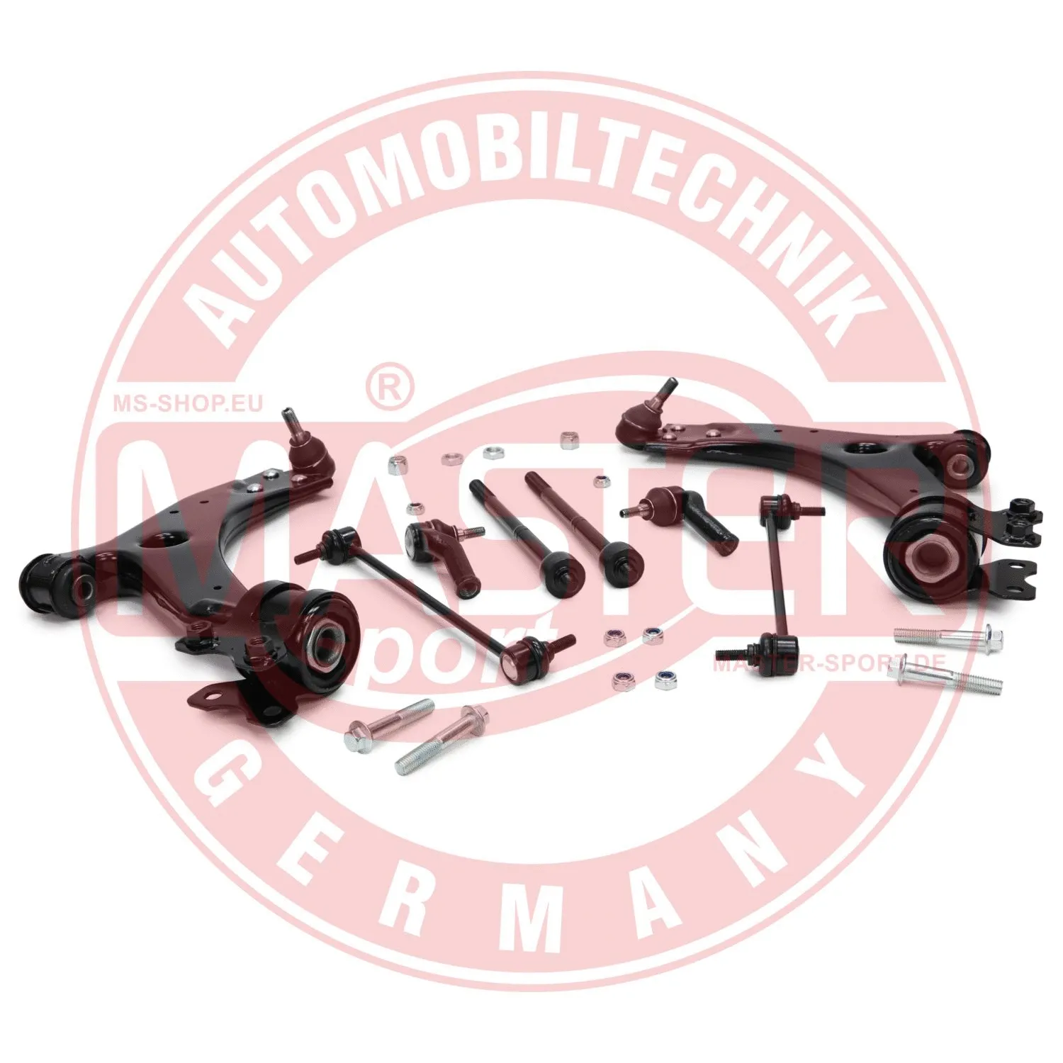 Control/Trailing Arm Kit, wheel suspension (36895/2-KIT-MS)