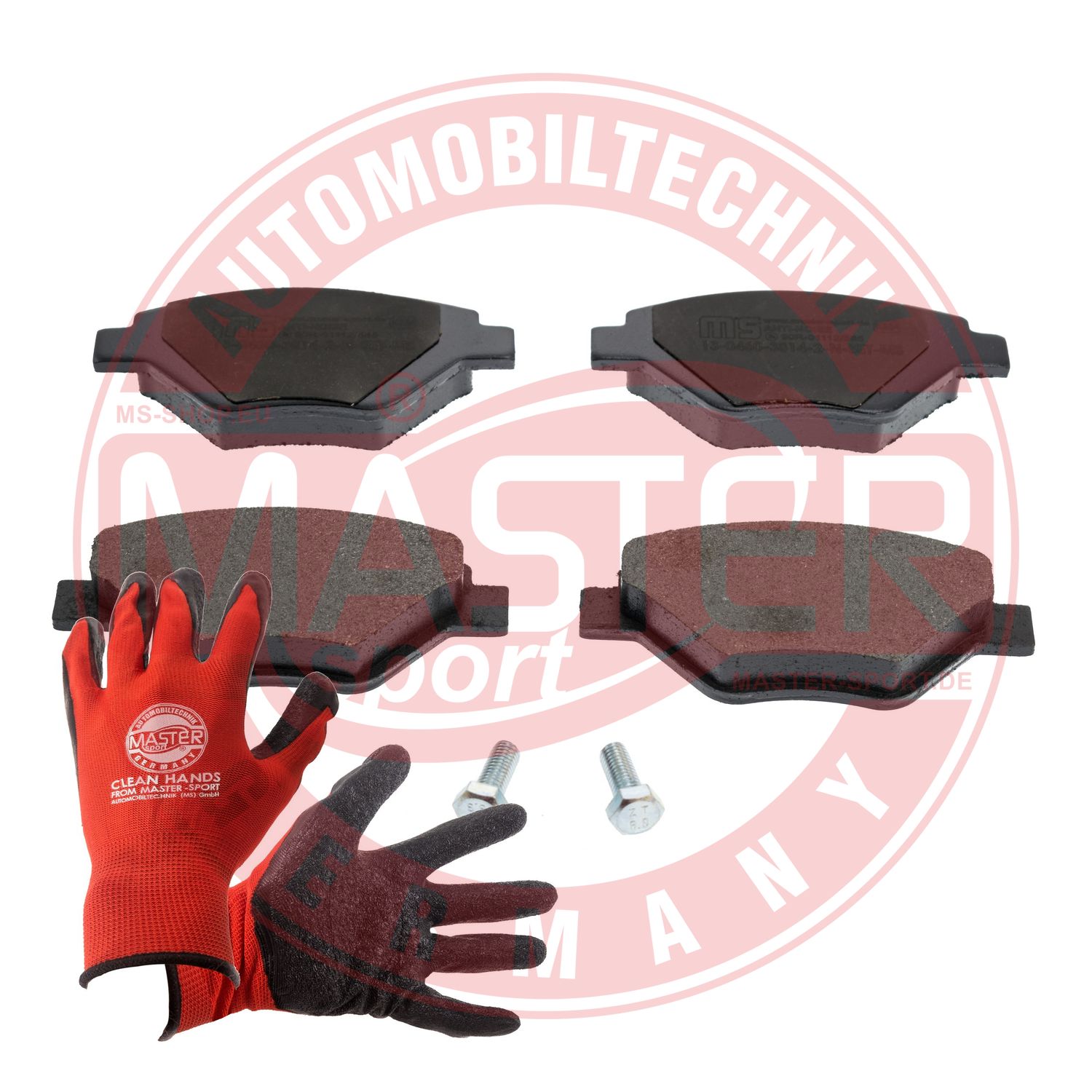 Brake Pad Set, disc brake (13046038142N-SET-MSP)