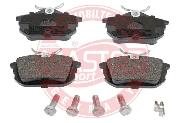 Brake Pad Set, disc brake (13046028972N-SET-MS)