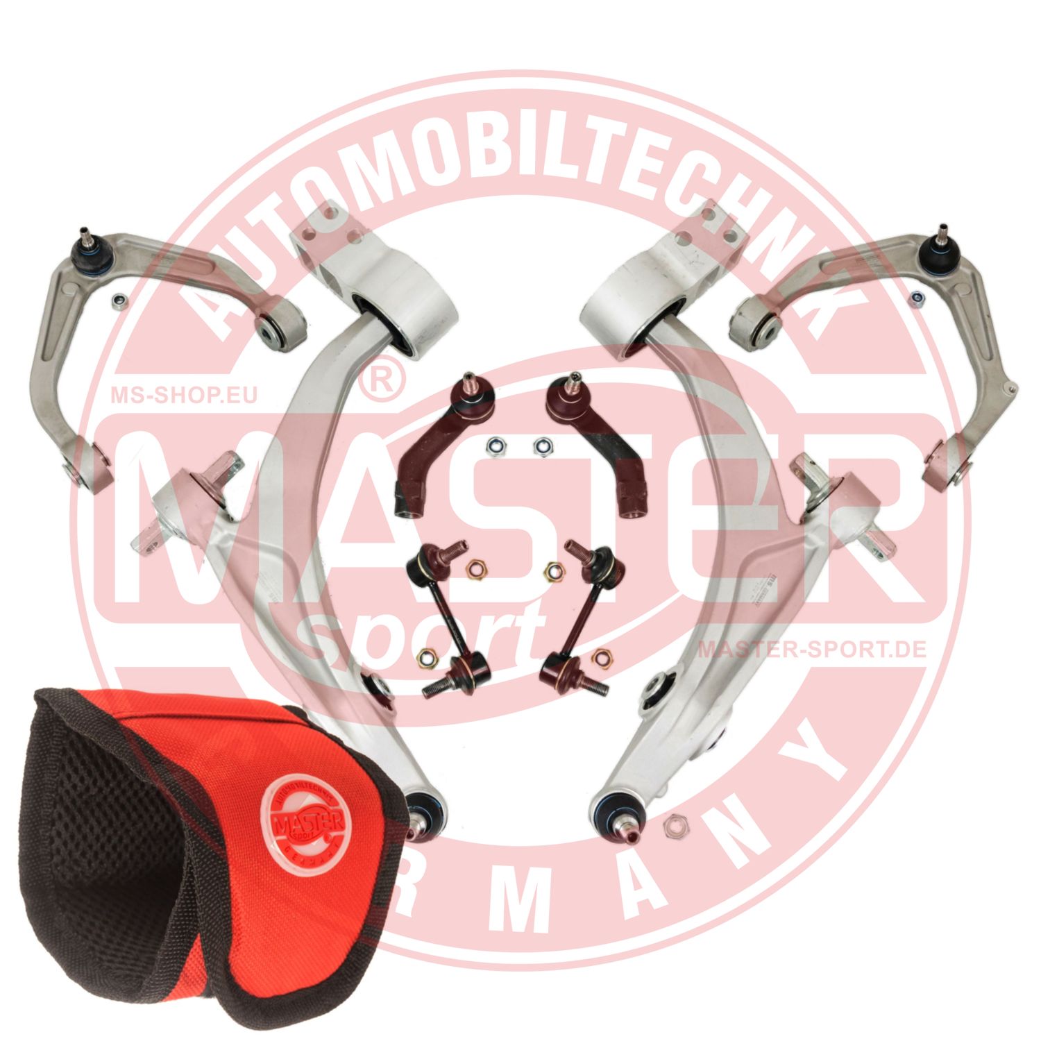 Control/Trailing Arm Kit, wheel suspension (36835-KIT-MSM)