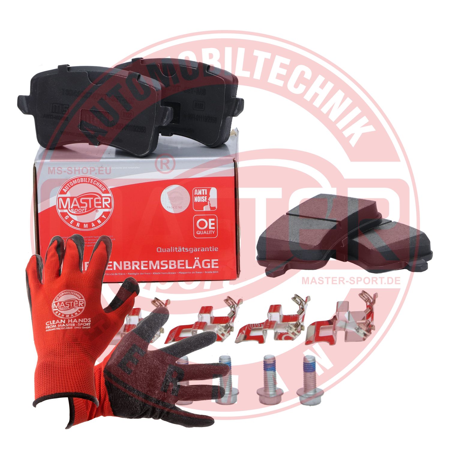 Brake Pad Set, disc brake (13046027472T-SET-MSP)