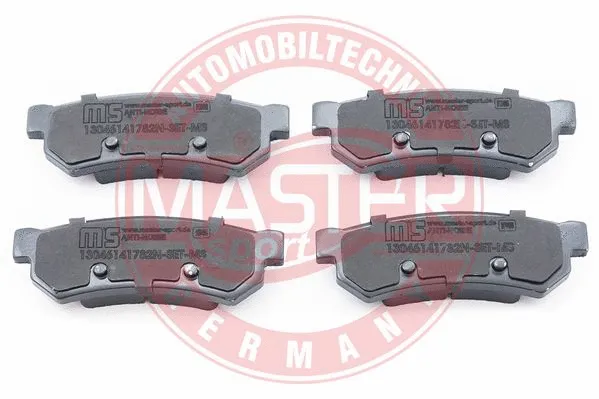 Brake Pad Set, disc brake (13046141782N-SET-MS)