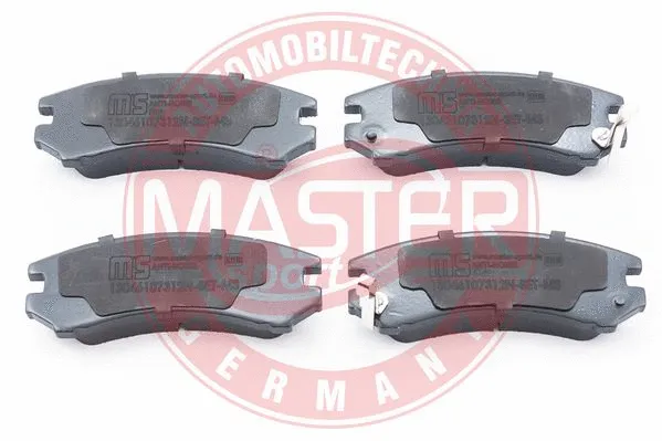 Brake Pad Set, disc brake (13046107312N-SET-MS)