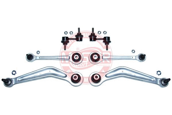 Control/Trailing Arm Kit, wheel suspension (36803-SET-MS)