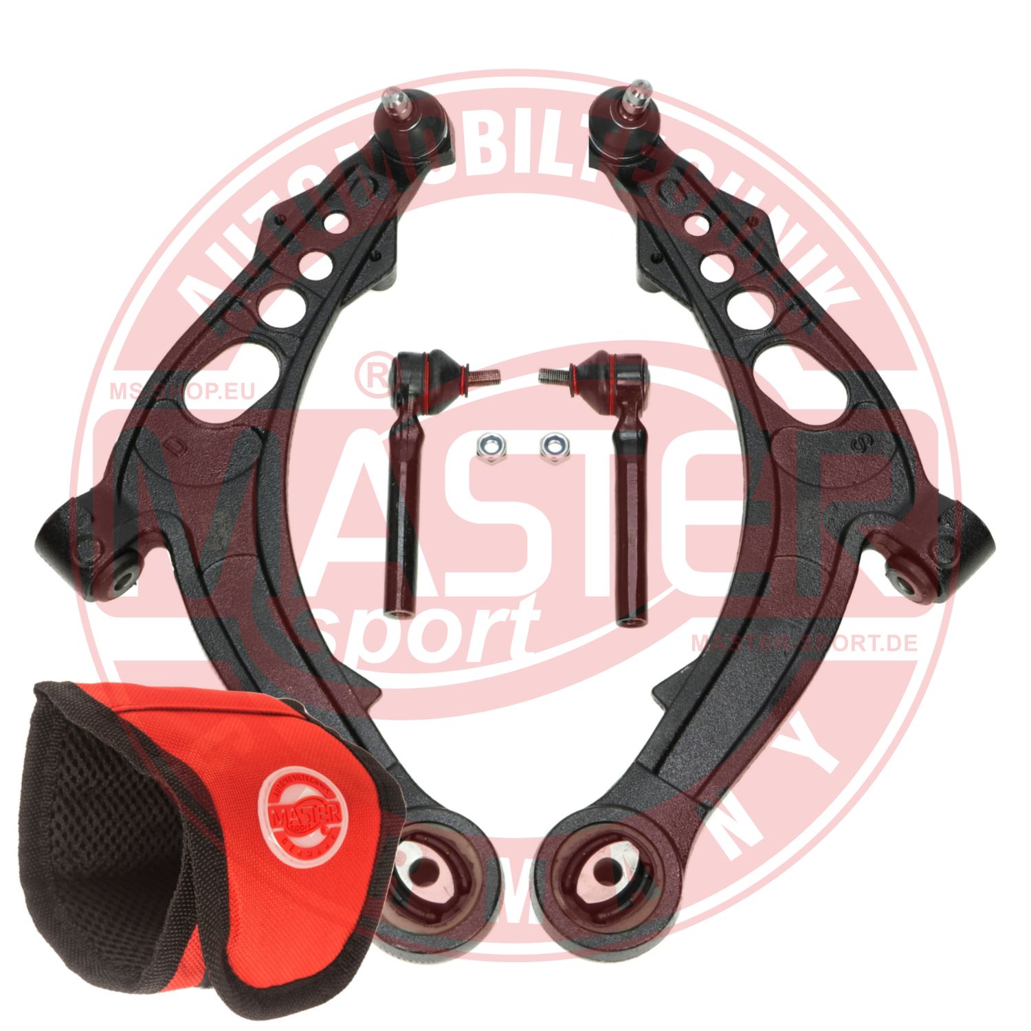 Control/Trailing Arm Kit, wheel suspension (37017-KIT-MSM)