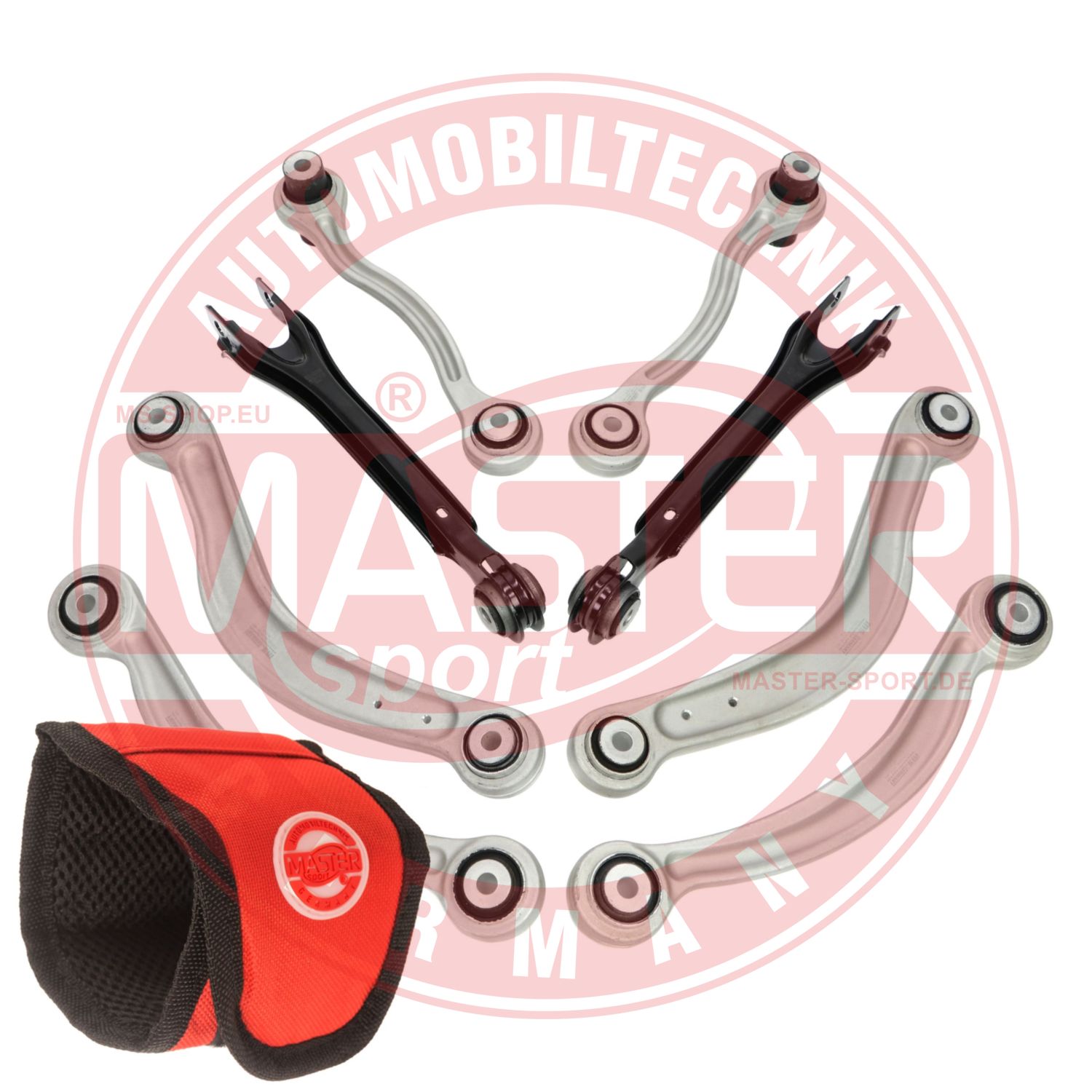 Control/Trailing Arm Kit, wheel suspension (36878-KIT-MSM)