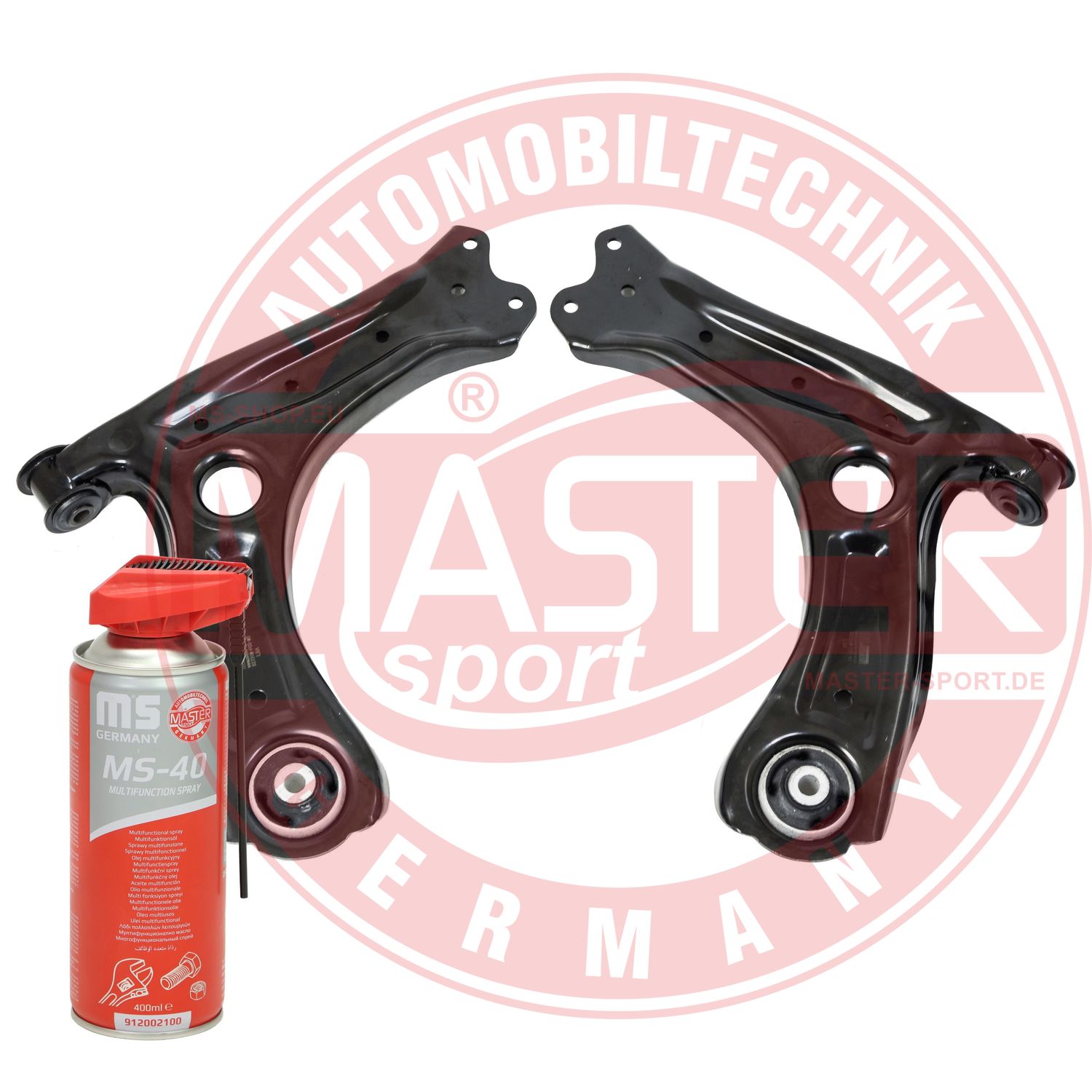 Control/Trailing Arm Kit, wheel suspension (36842/2-SET-MSP)