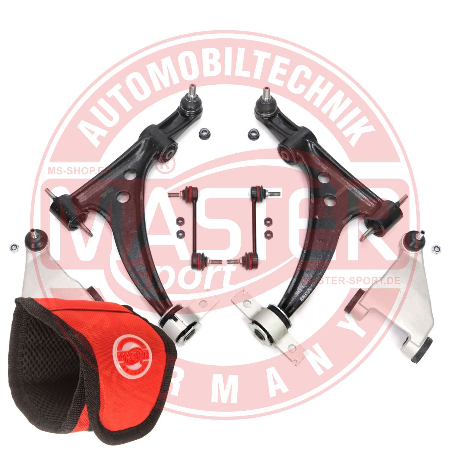 Control/Trailing Arm Kit, wheel suspension (37023-KIT-MSM)