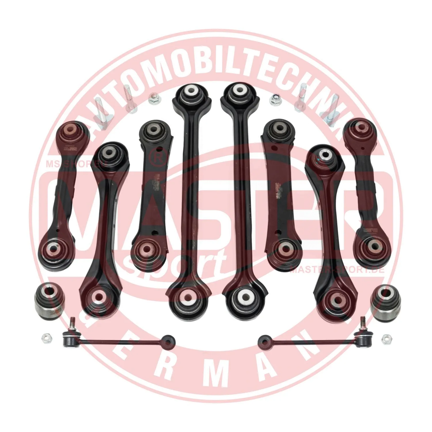 Control/Trailing Arm Kit, wheel suspension (36827-SET-MS)