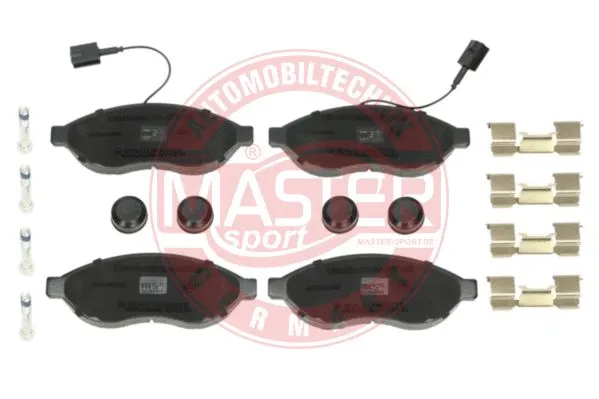 Brake Pad Set, disc brake (13046048092N-SET-MS)