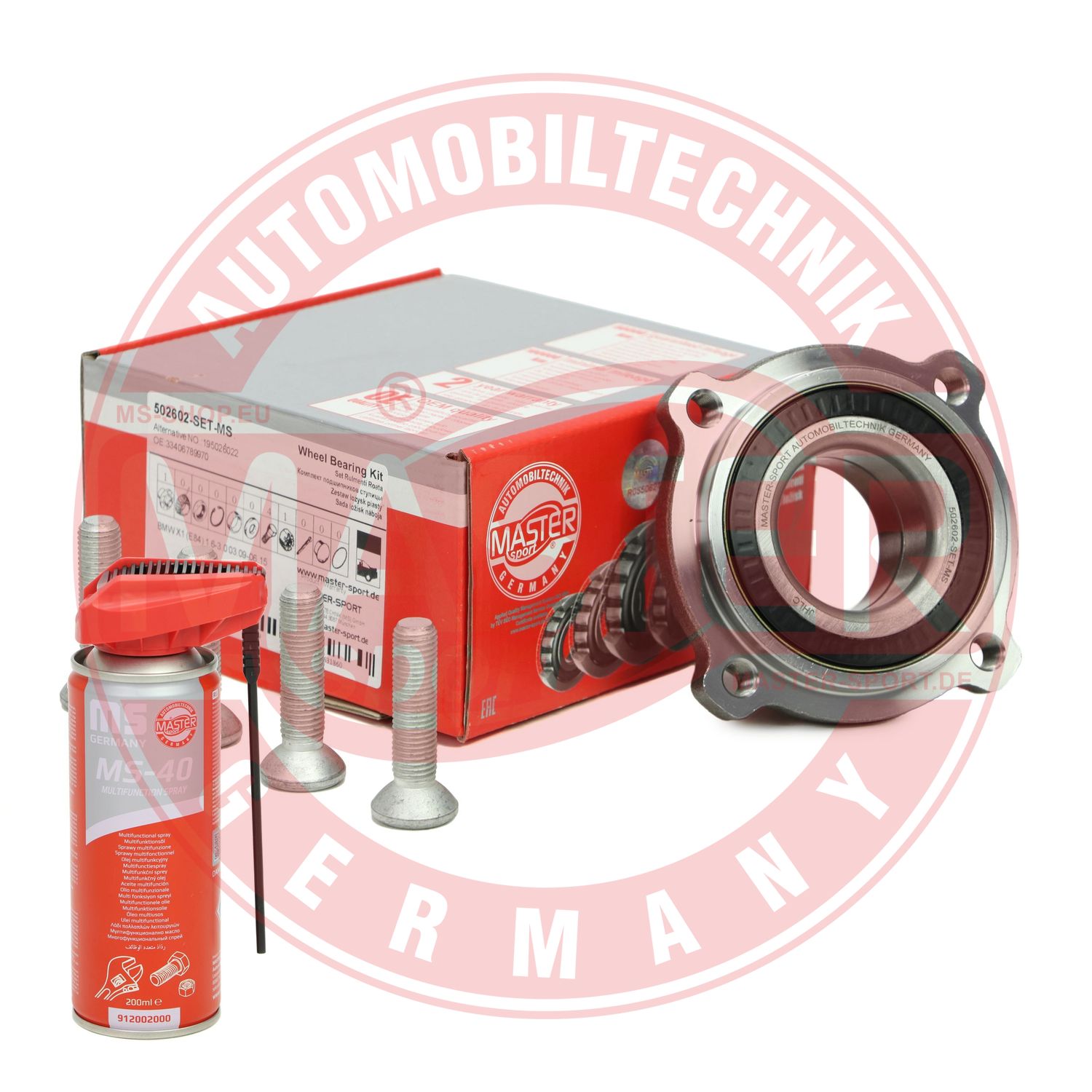 Wheel Bearing Kit (502602-SET-MSP)