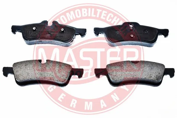 Brake Pad Set, disc brake (13046071622N-SET-MS)