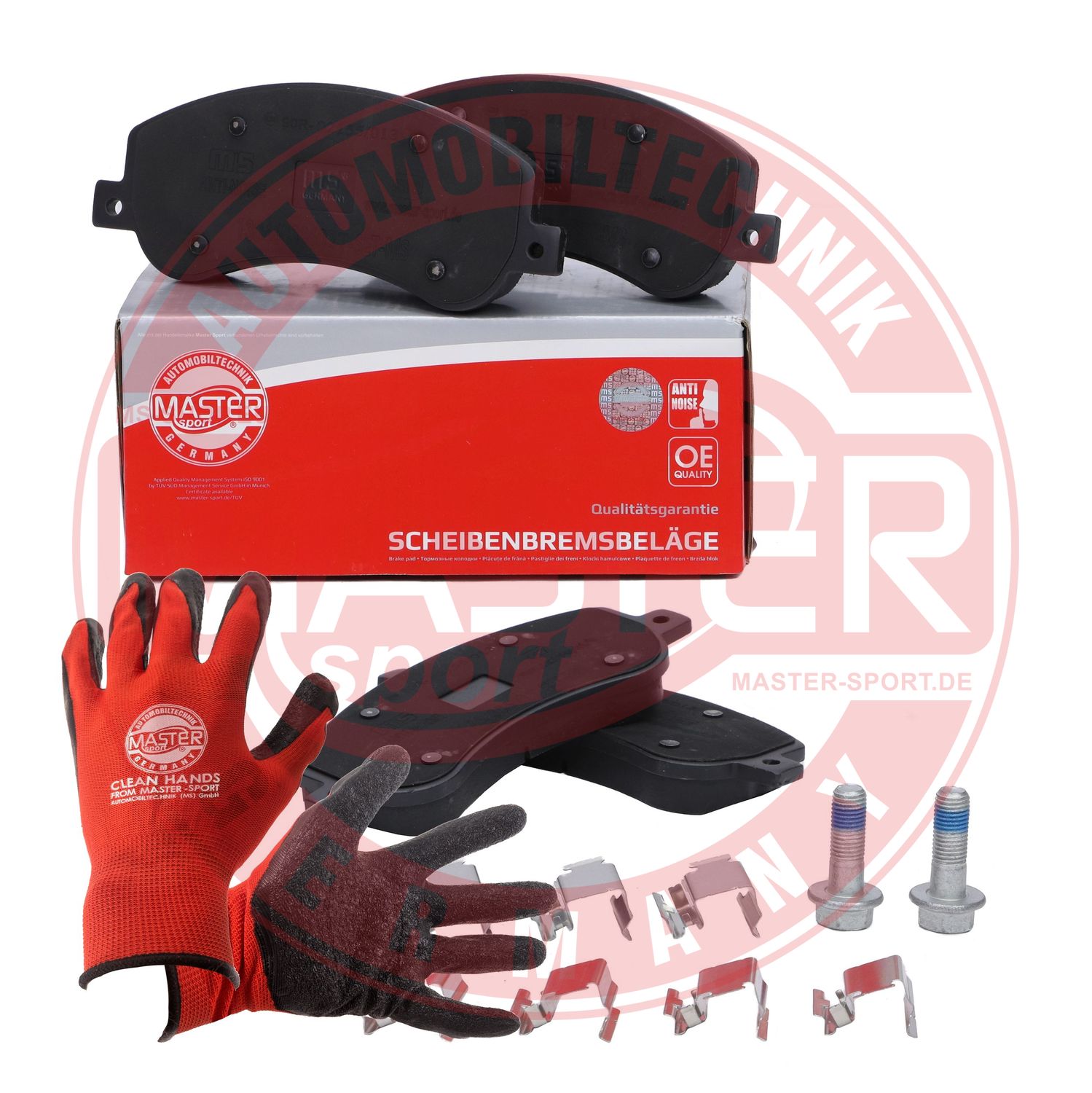 Brake Pad Set, disc brake (13046038602T-SET-MSP)