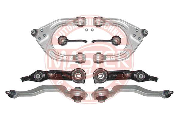 Control/Trailing Arm Kit, wheel suspension (36807/1-SET-MS)