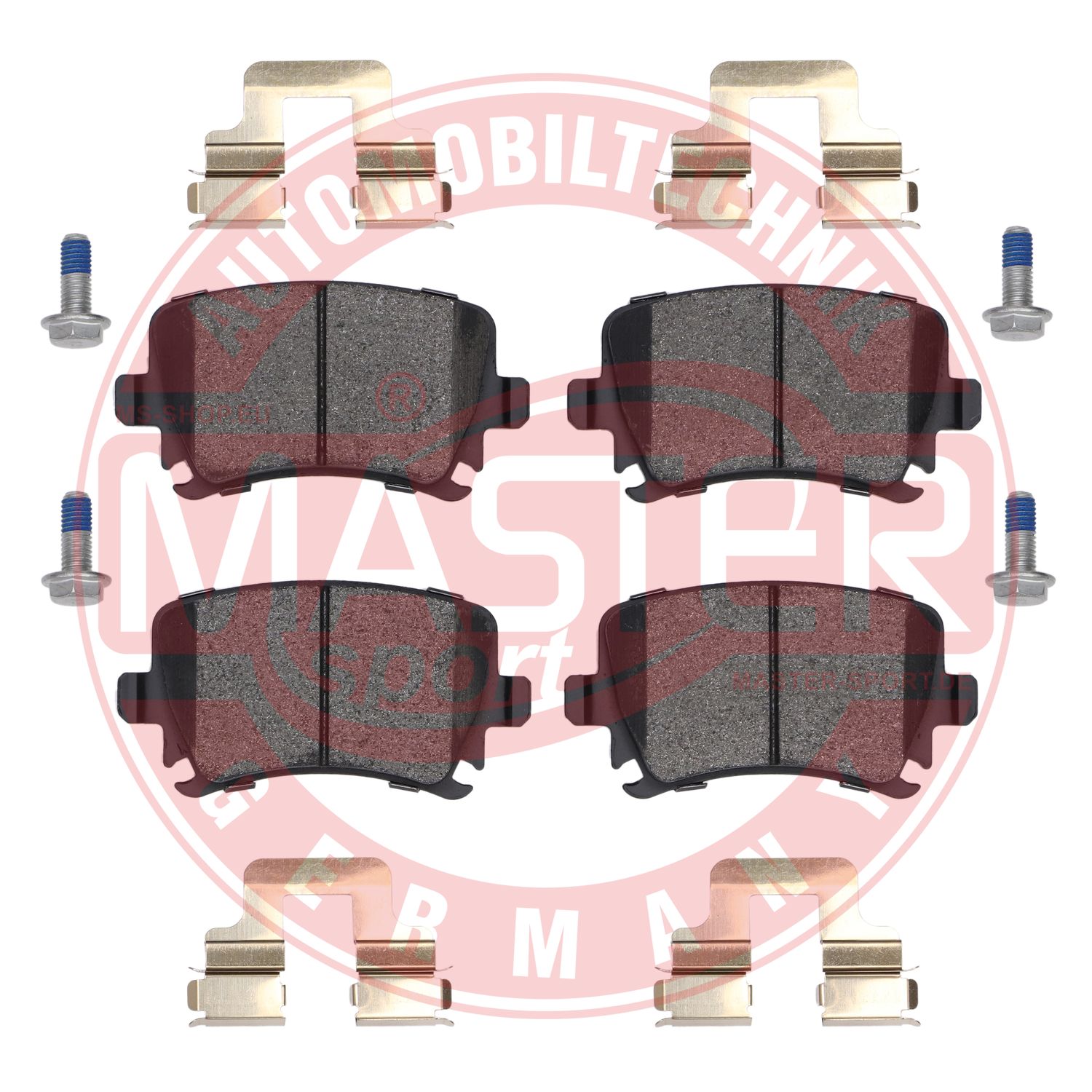 Brake Pad Set, disc brake (13046028802T-SET-MS)