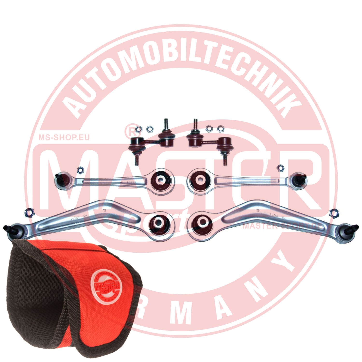 Control/Trailing Arm Kit, wheel suspension (36803-SET-MSM)