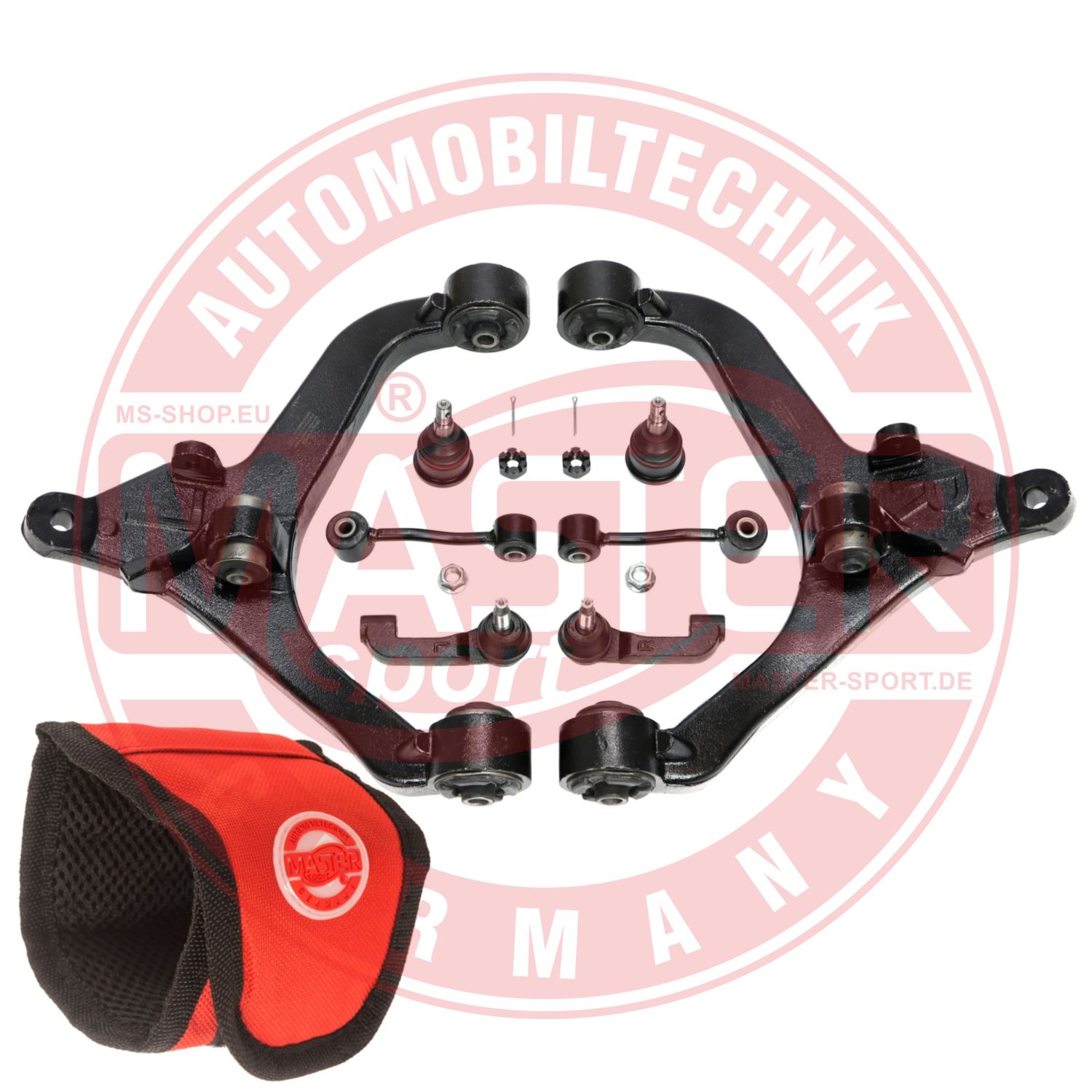Control/Trailing Arm Kit, wheel suspension (36959/1-KIT-MSM)
