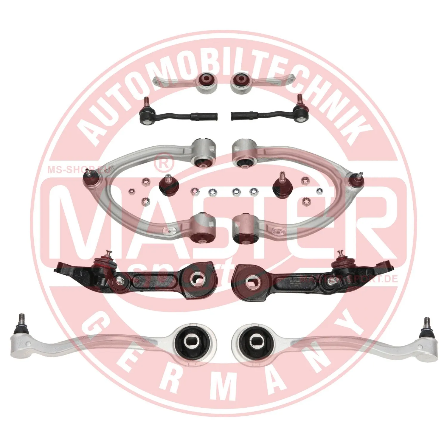 Control/Trailing Arm Kit, wheel suspension