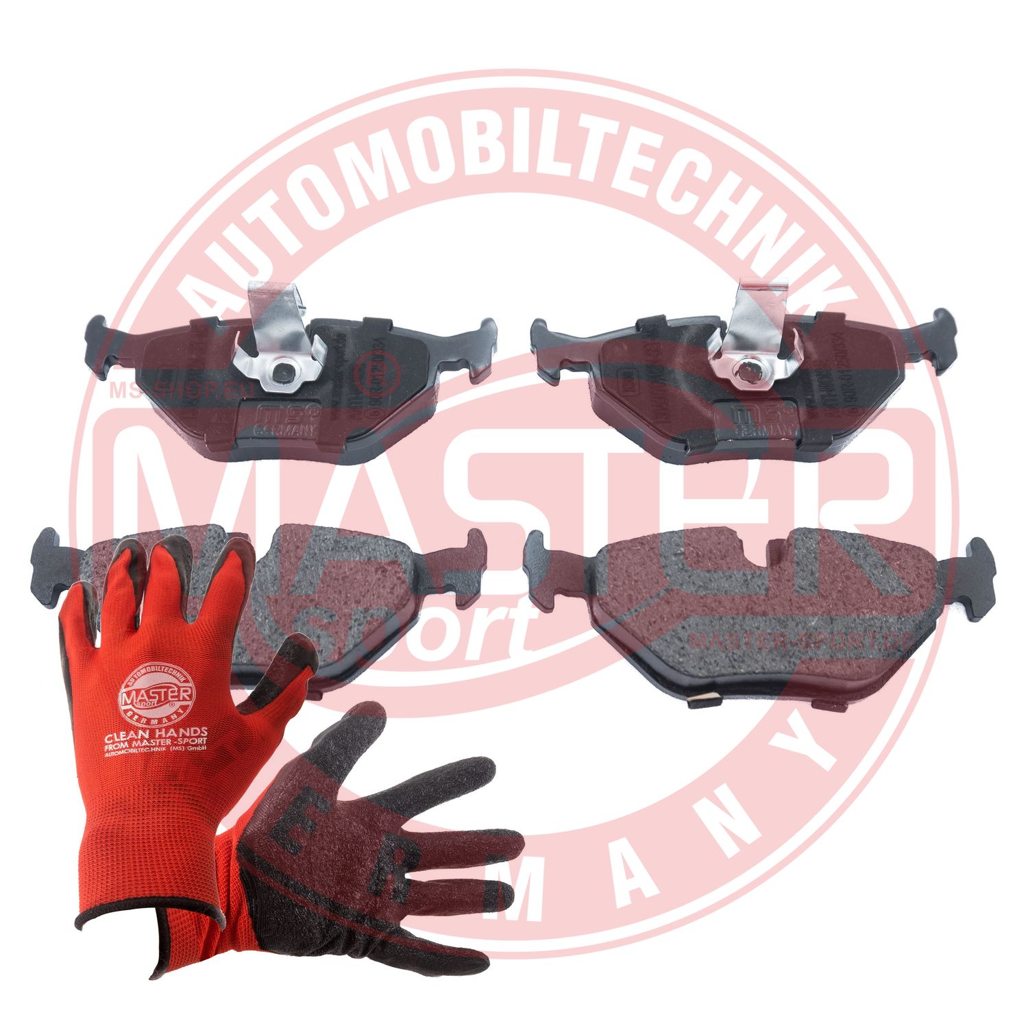 Brake Pad Set, disc brake (13046070902N-SET-MSP)