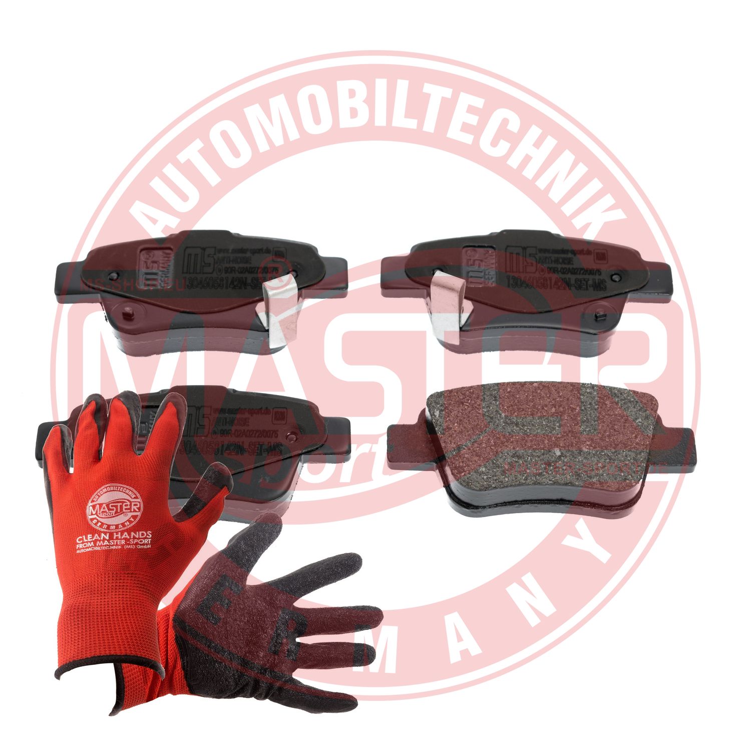 Brake Pad Set, disc brake (13046058142N-SET-MSP)