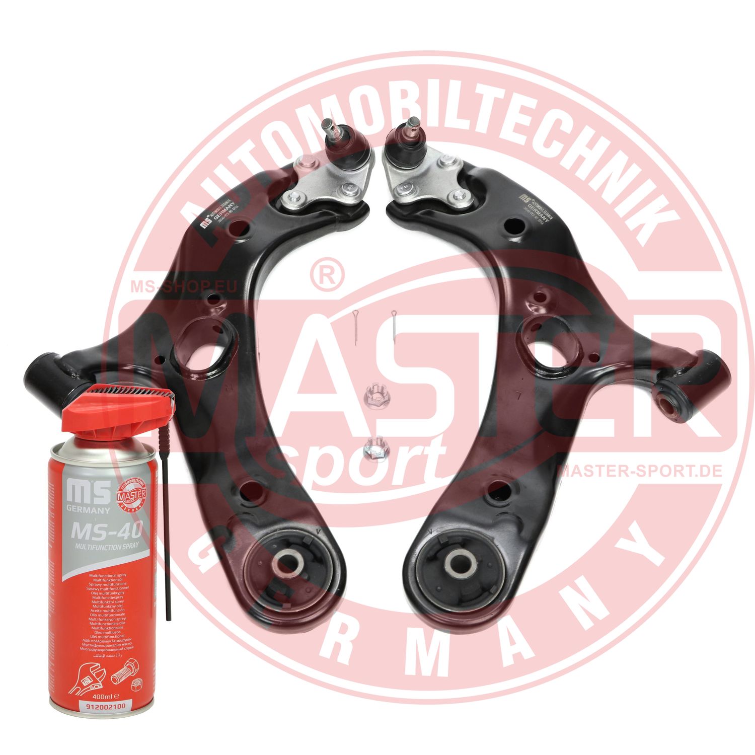 Control/Trailing Arm Kit, wheel suspension (36903/1-KIT-MSP)