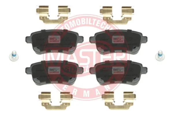 Brake Pad Set, disc brake (13046027572N-SET-MS)