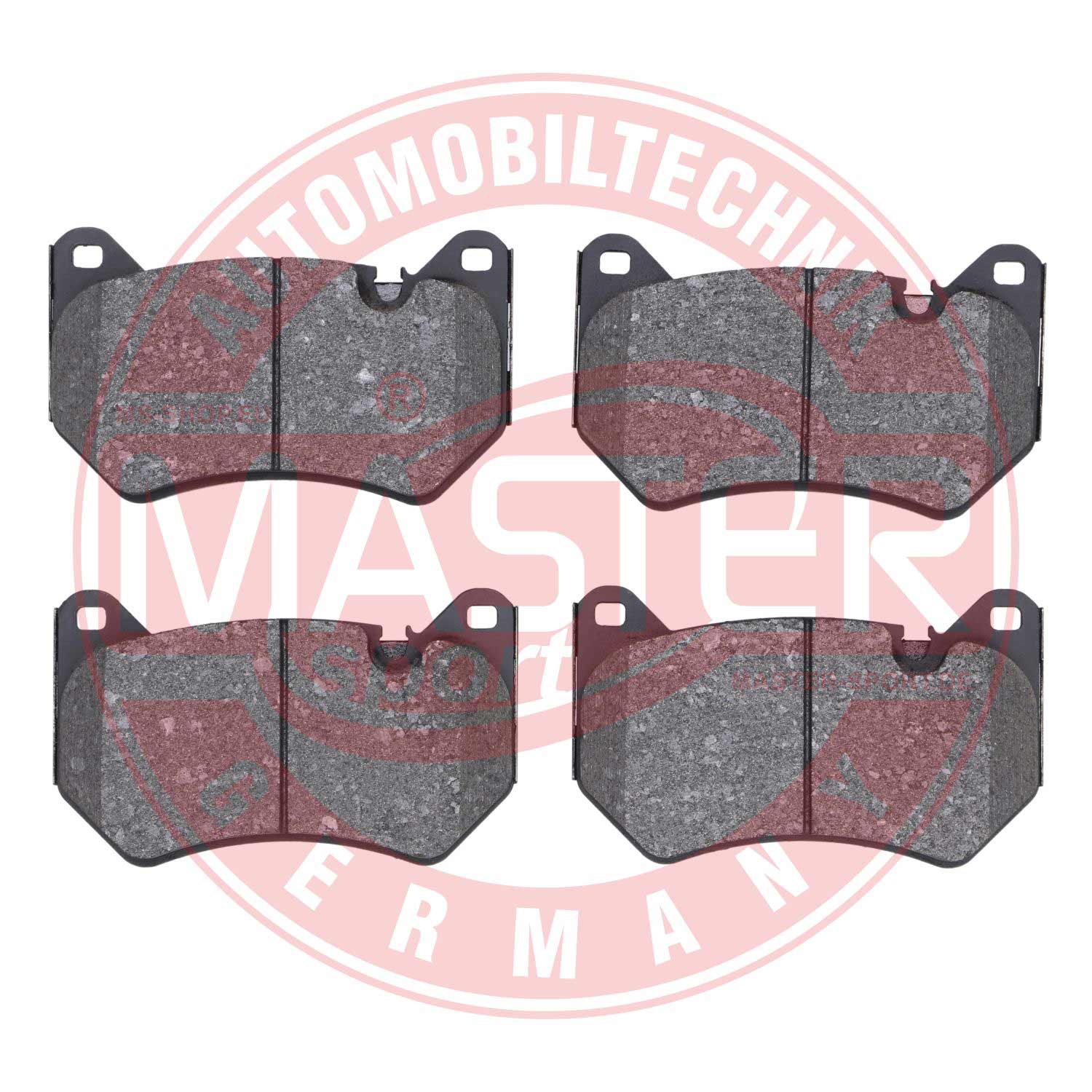 Brake Pad Set, disc brake (13046047002N-SET-MS)