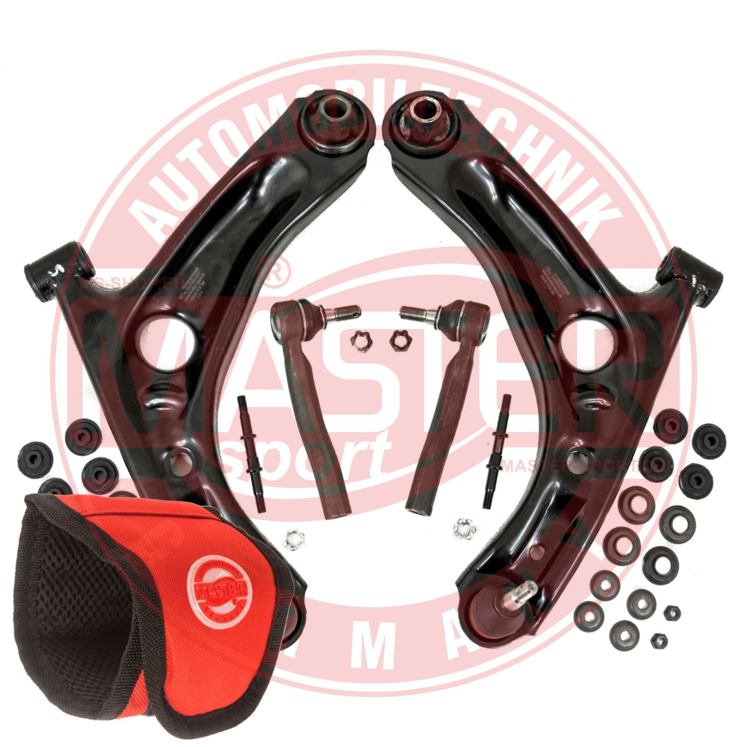 Control/Trailing Arm Kit, wheel suspension (36901-KIT-MSM)