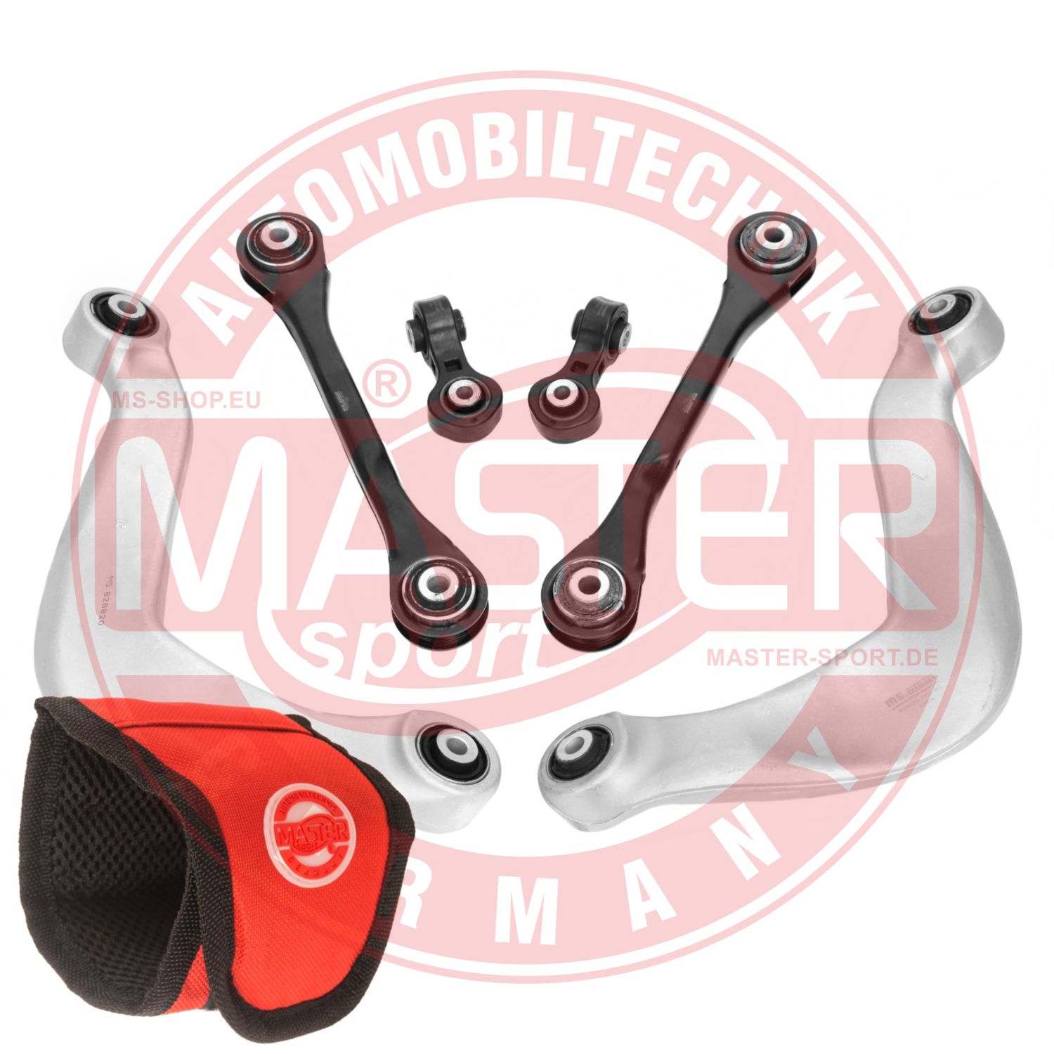 Control/Trailing Arm Kit, wheel suspension (36986/2-KIT-MSM)